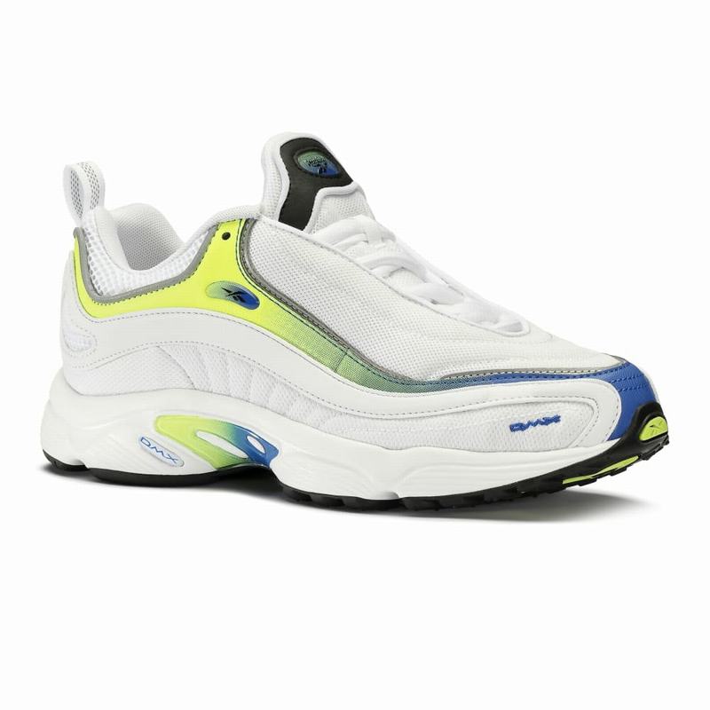 Reebok Daytona Dmx Mu Tenisky Damske - Biele/Svetlo Zelene/Čierne WS4849TB